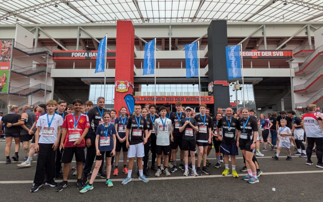 Erfolgreiche Teilnahme der THRS am EVL TeamRun – 2. Platz für ein Schülerteam in der Ü60-Wertung