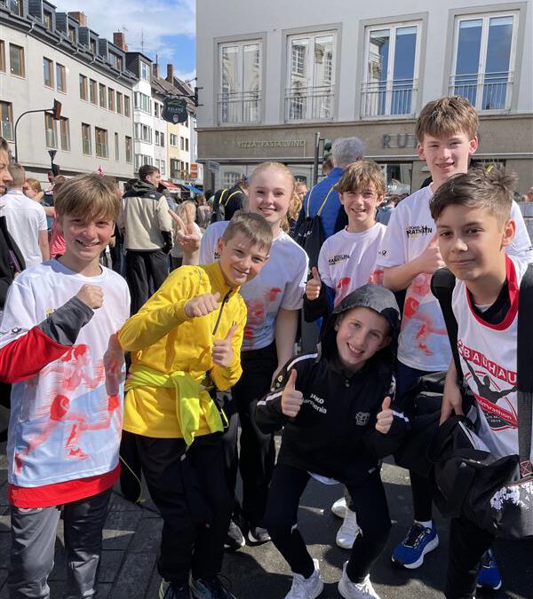 Erfolgreiche Teilnahme am Bonner Schulmarathon